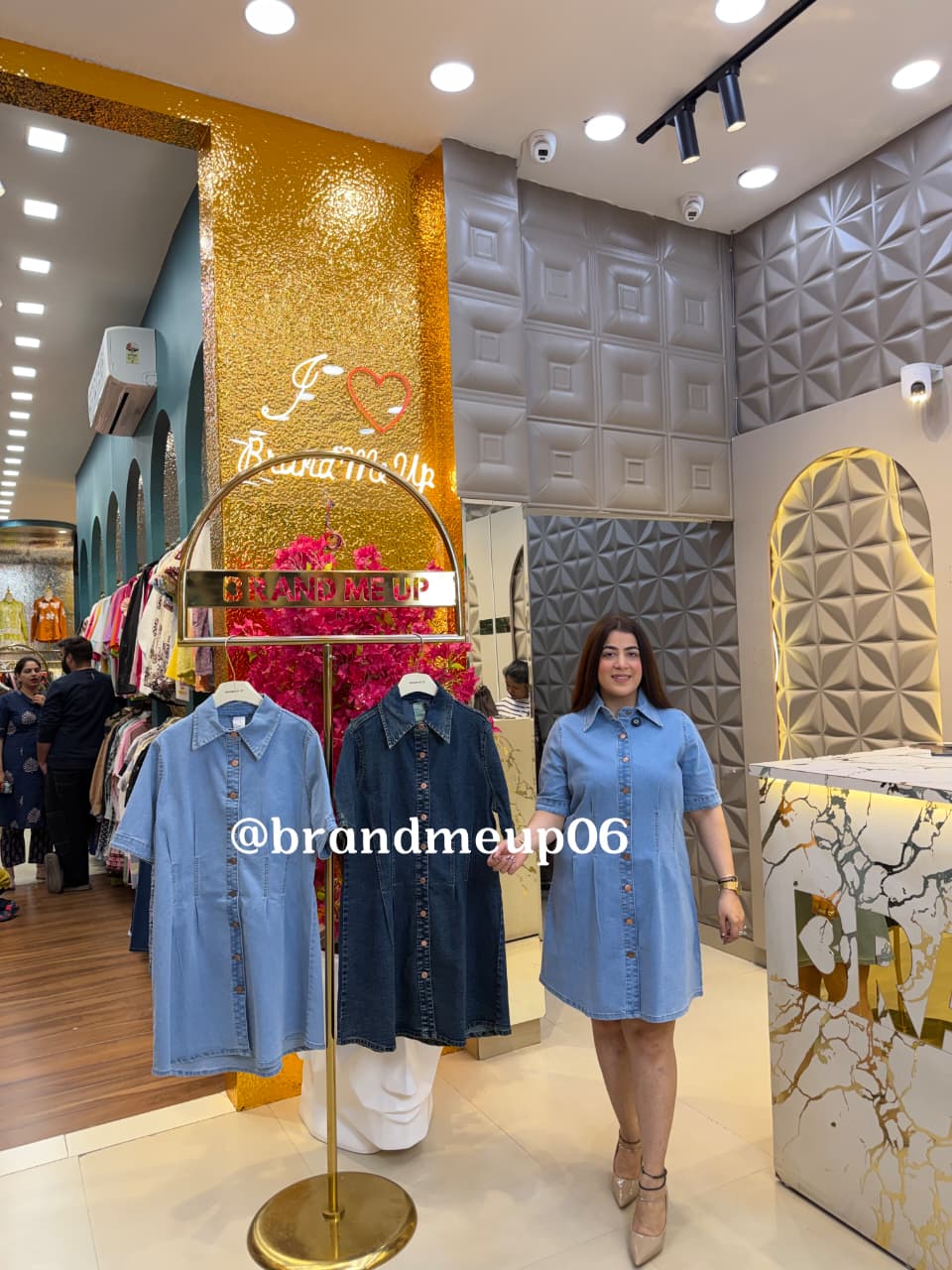 DENIM DRESS (PRM-816)