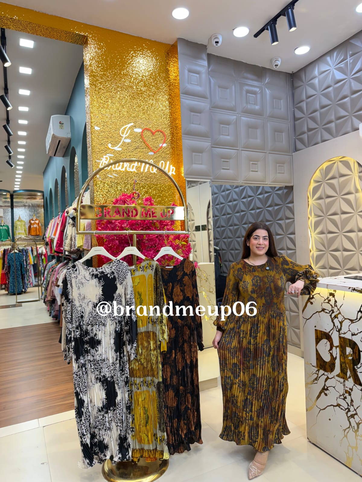 MAGIC PRINTED DRESS (PRM-826)