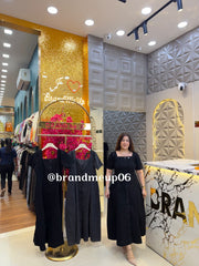 DENIM DRESS WITH FRONT BUTTON (PRM-836)