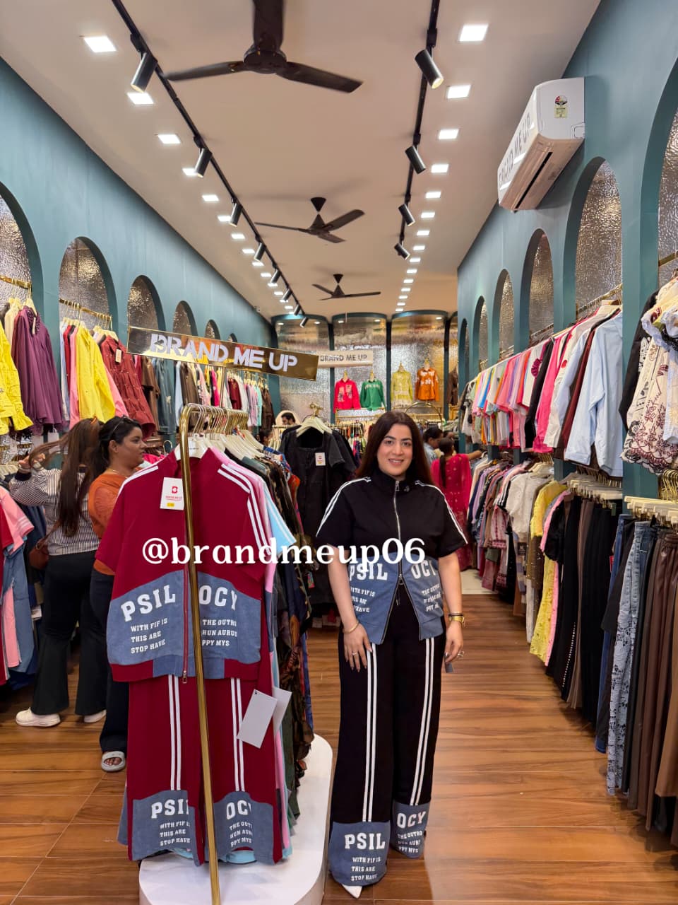 DENIM DESIGNER CORD SET (PRM-837)