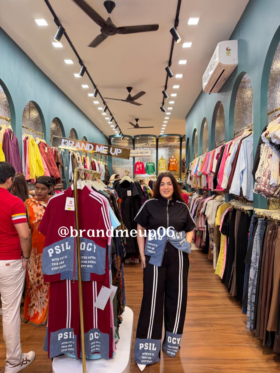 DENIM DESIGNER CORD SET (PRM-837)