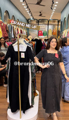 DENIM DRESS WITH FRONT BUTTON (PRM-836)