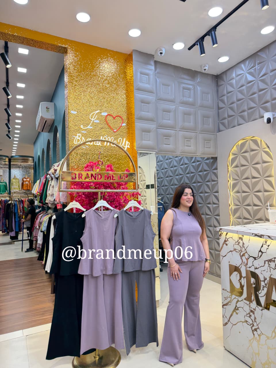 Peplum Top With Pant (PRM-856)