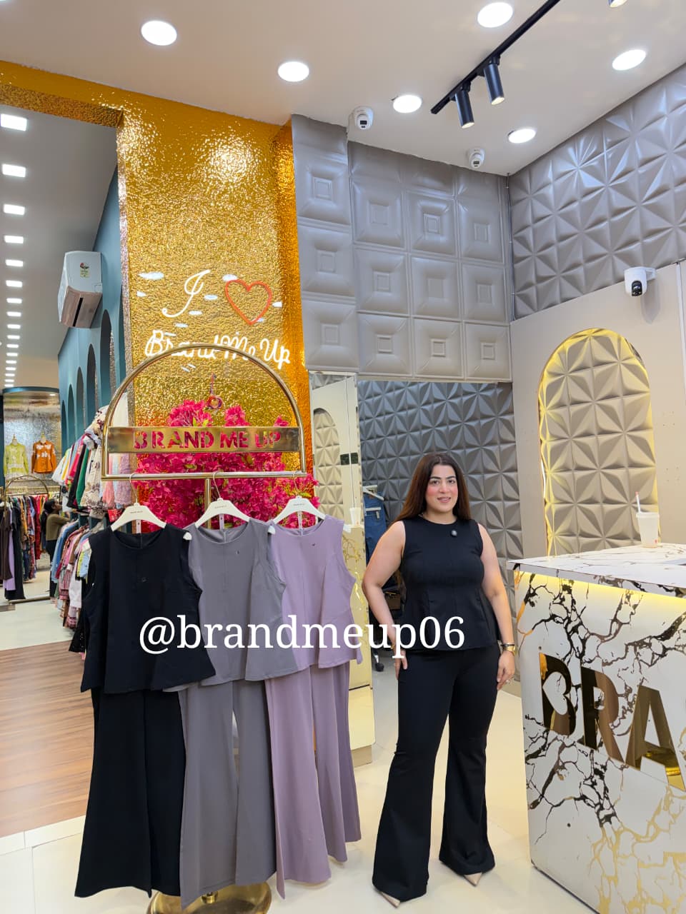 Peplum Top With Pant (PRM-856)