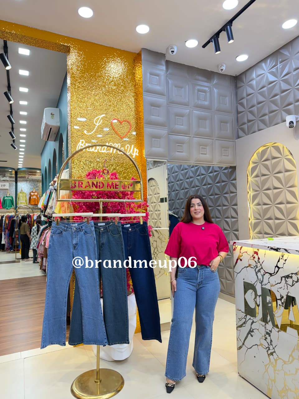 DENIM STRAIGHT FIT JEANS  (PRM-859) (CODE-2641)