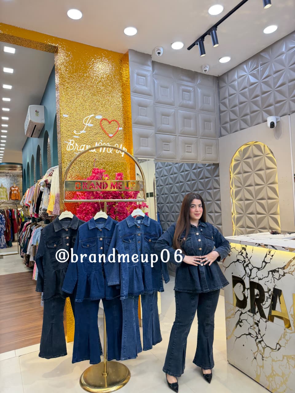 ‘VELA’ 2PCS DENIM CORD (PRM-864)