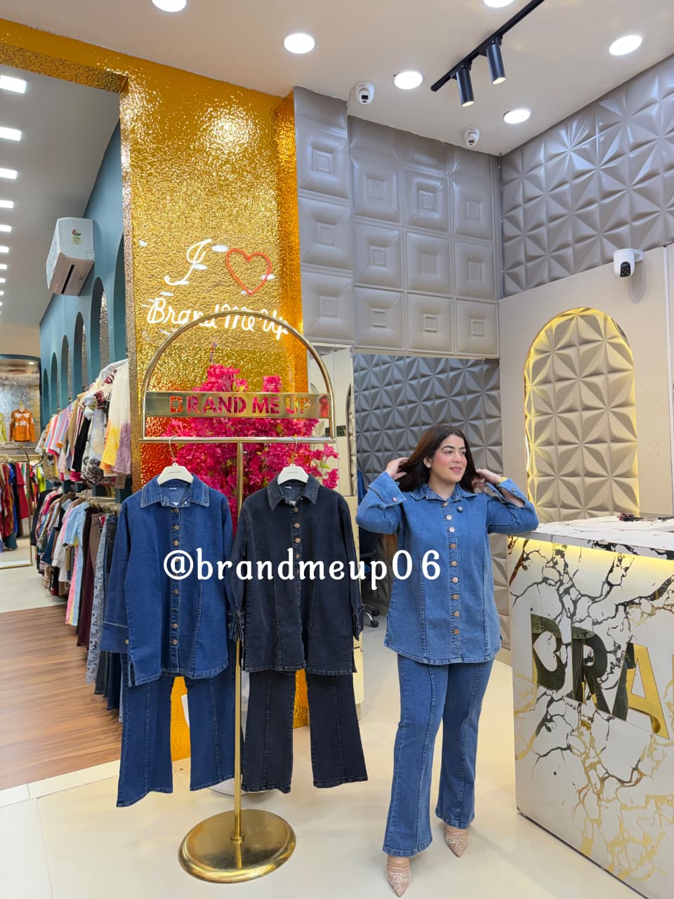 ‘AVEN’ 2PCS DENIM CORD (PRM-865)