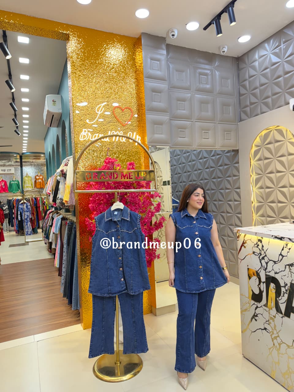 ‘LIORA’ 2PCS DENIM CORD (PRM-866)