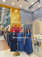 ‘LUMA’ 2PCS DENIM SKIRT SET (PRM-867)