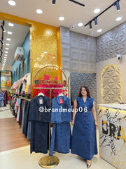 ‘LUMA’ 2PCS DENIM SKIRT SET (PRM-867)