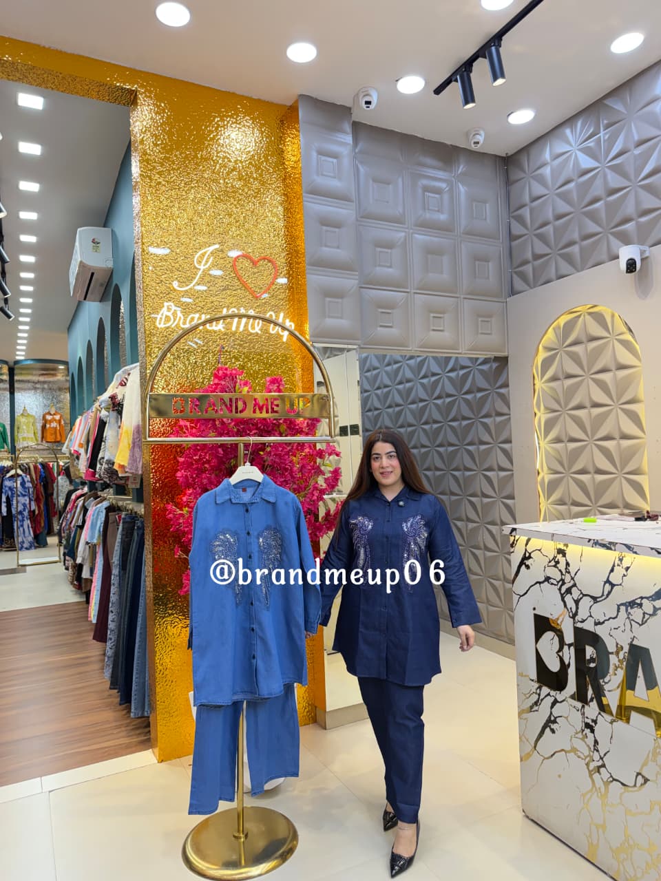 ‘SIENA’ 2PCS DENIM CORD (PRM-868)