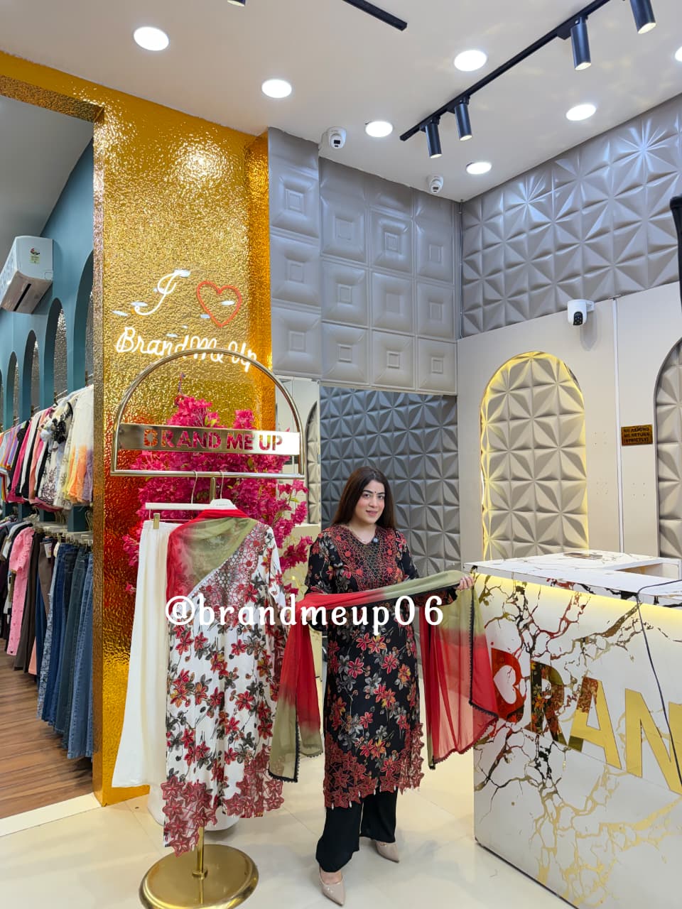 'ZEENAT' 3PCS  SET (BR-10)