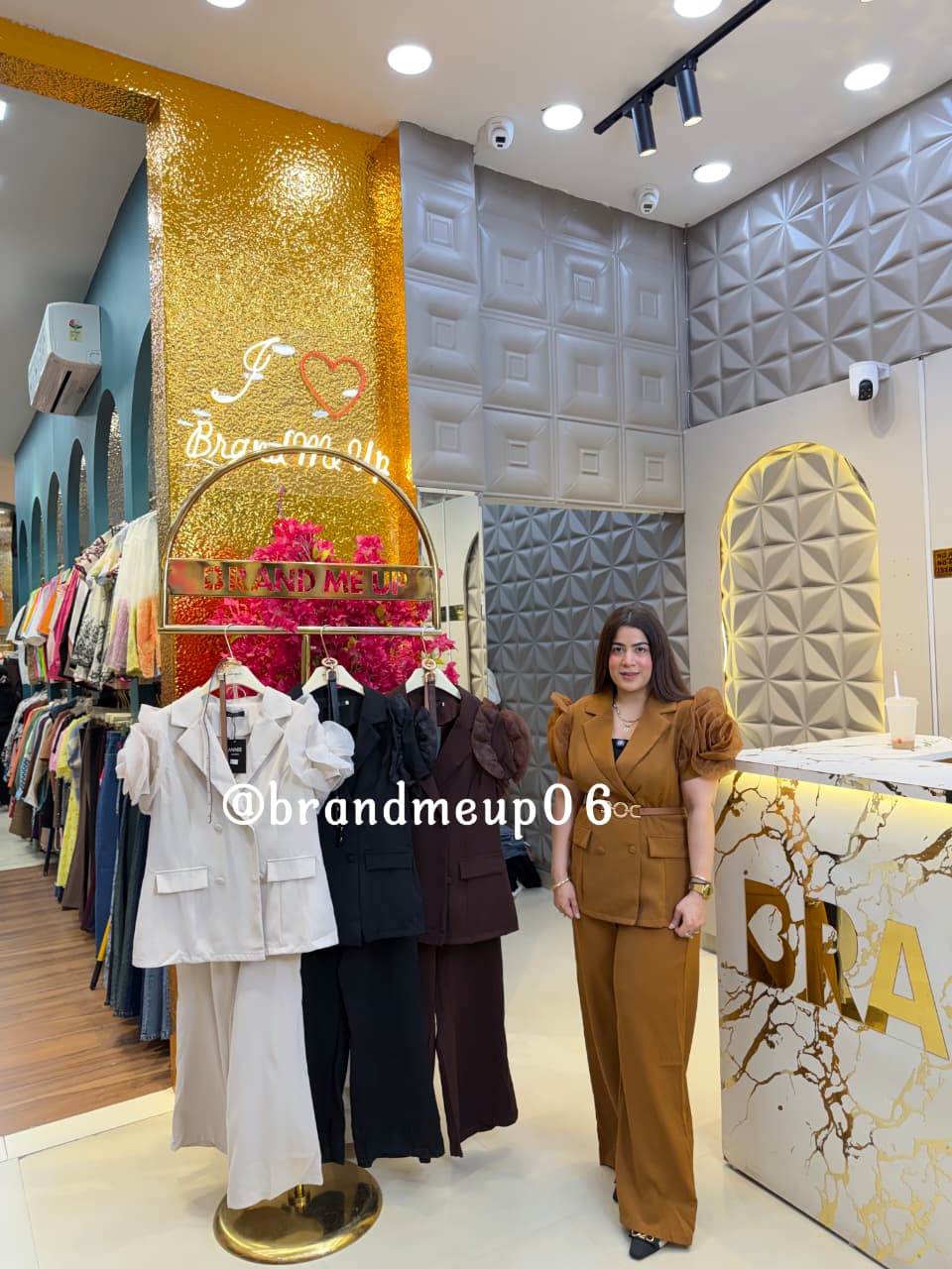 PREMIUM ROSE SLEEVES CORD WITH BELT (PRM-871)