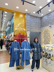 'DREAM' 2PCS DENIM EMBROIDERY CORD (PRM-877)