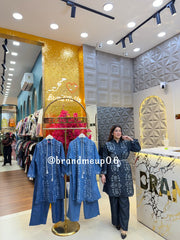 'DREAM' 2PCS DENIM EMBROIDERY CORD (PRM-877)