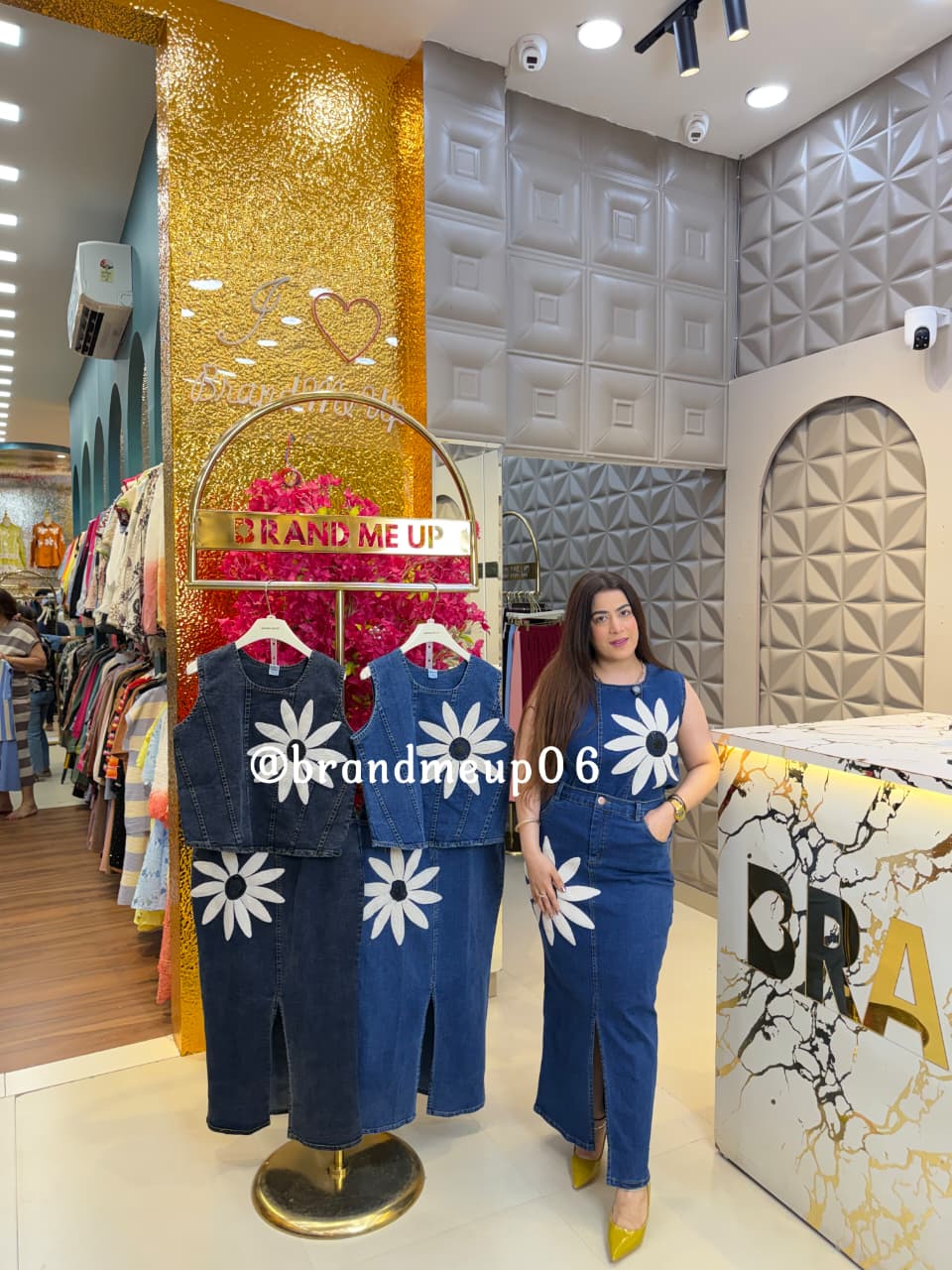 ‘CHIC’ 2PCS DENIM SKIRT SET (PRM-920)