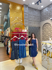 ‘CUTIE’ DENIM DRESS (PRM-923)