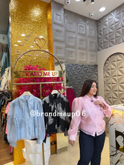 'SIA' RHINESTONE SHIRT (CODE 2096) (PRM-925)