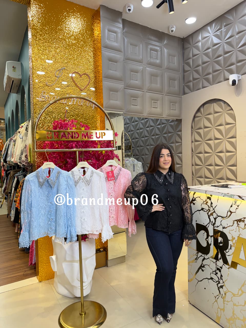 'ALIA' RHINESTONE TOP (CODE 2158) (PRM-928)