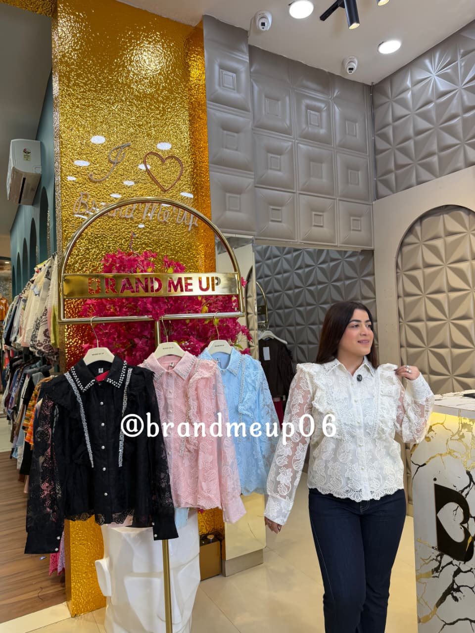 'JADE' LACE PEAR SHIRT (COODE 2150) (PRM-929)