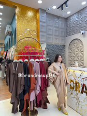 ‘BELLA’ RHINESTONE KAFTAN DRESS  (CODE 0950) (PRM-933)