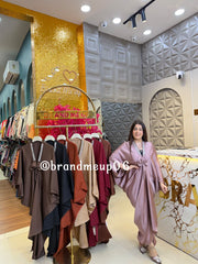 ‘BELLA’ RHINESTONE KAFTAN DRESS  (CODE 0950) (PRM-933)