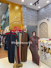 ‘EDGY’ MAGIC DRESS WITH SCARF (CODE 5782) (PRM-935)