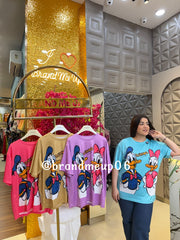 IMPORTED STRETCHABLE T-SHIRT (TEE-195) COUPLE DUCK