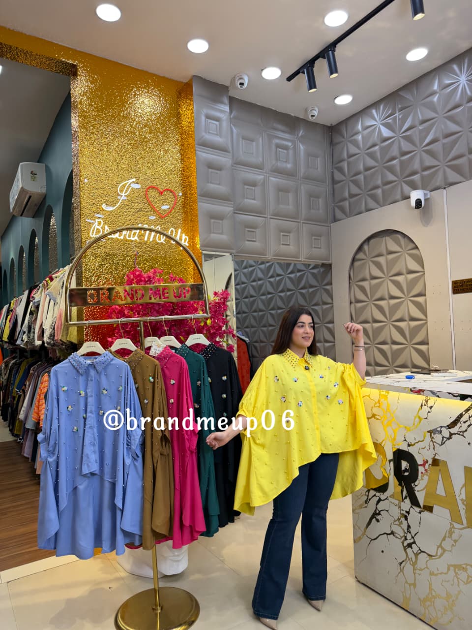 PEARL KAFTAN SHIRT (CODE 2111) (PRM-942)