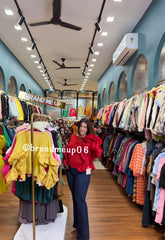PRETTY FRILL SLEEVE TOP (CODE 2018) (PRM-944))