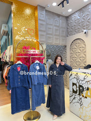 LUSHIE’ 2PCS DENIM SKIRT SET (PRM-966)