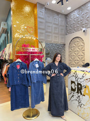 LUSHIE’ 2PCS DENIM SKIRT SET (PRM-966)