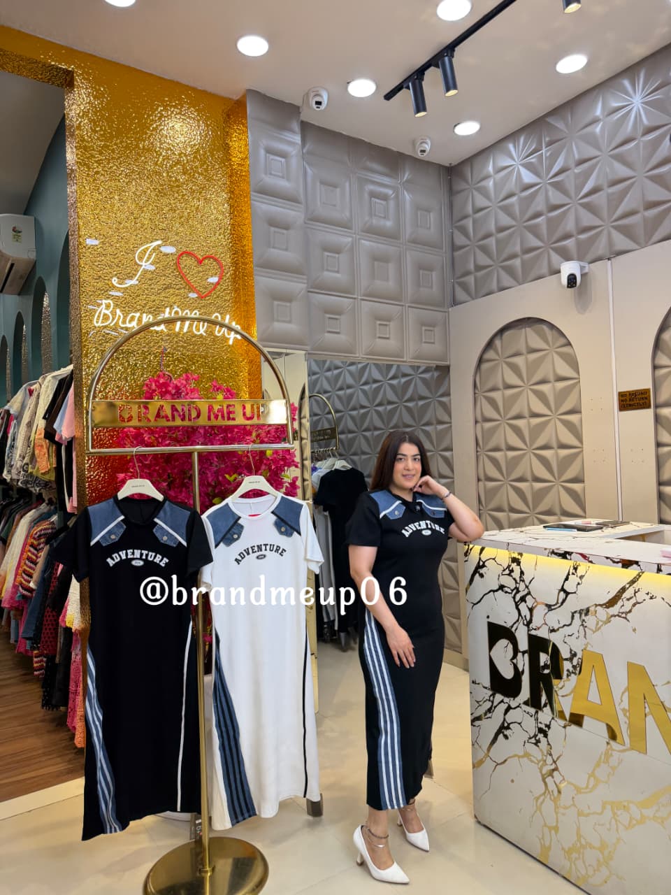 'ADVENTURE' DENIM DRESS (CODE-9638) (PRM-970)