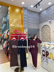 'ELARA' RHINESTONE PARTYWEAR DRESS (CODE-039003) (PRM-971)