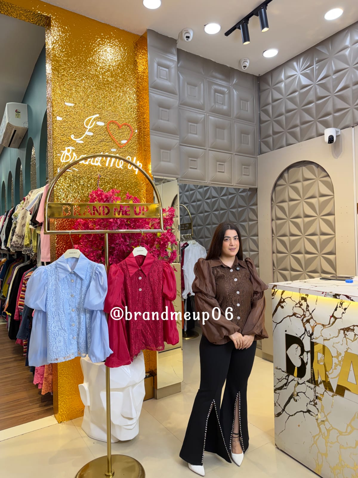 'ZIVELLE' LACE SHIRT (CODE-5919) (PRM-980)