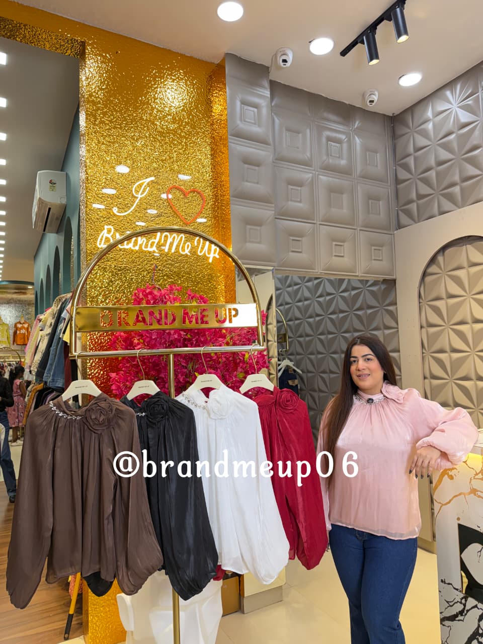 ‘CUTIQUE’ ROSE TOP (CODE- 1086) (PRM-987)