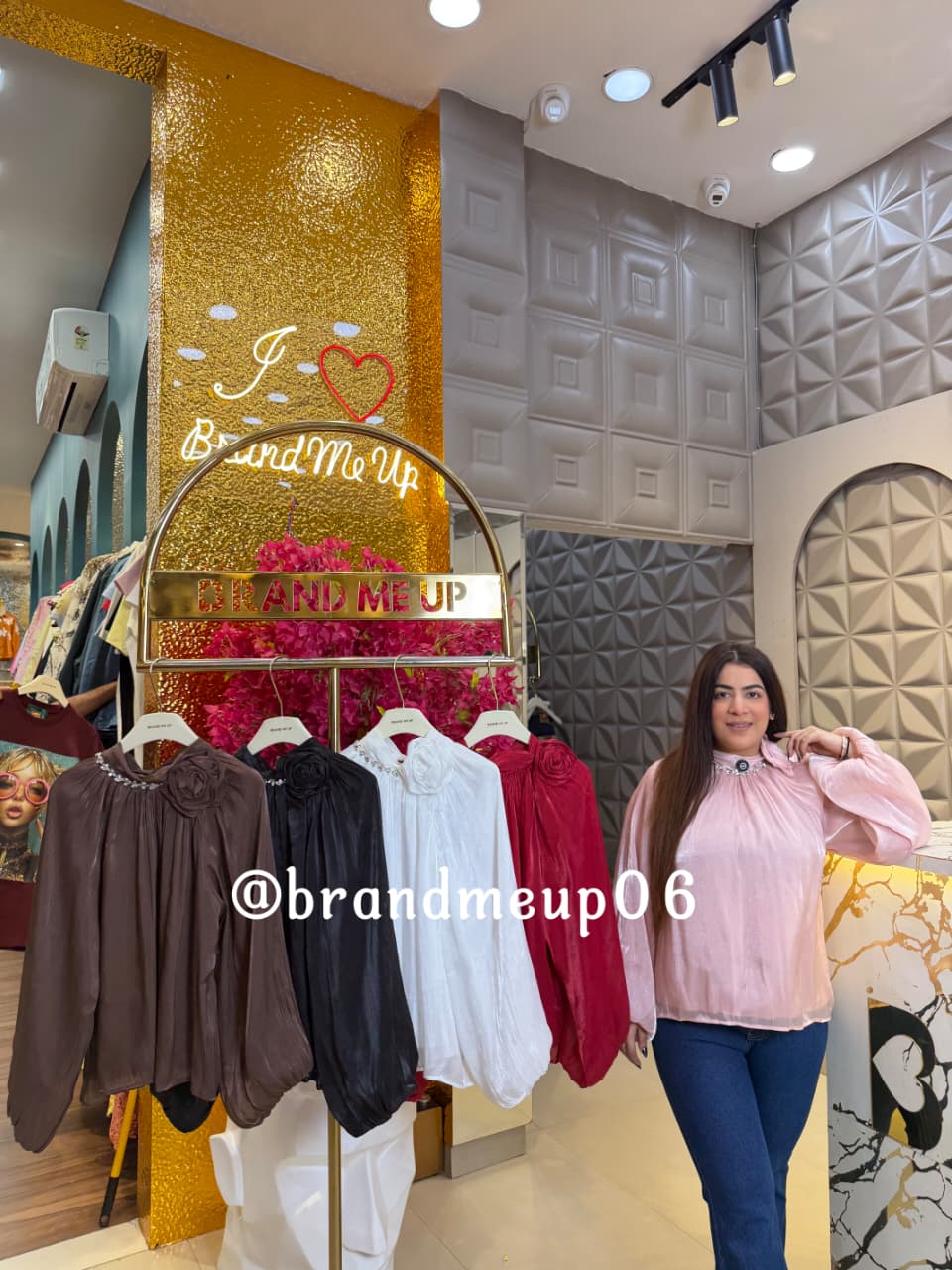 ‘CUTIQUE’ ROSE TOP (CODE- 1086) (PRM-987)