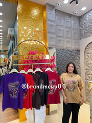 ‘MI MO’ RHINESTONE T-SHIRT (TEE-202)