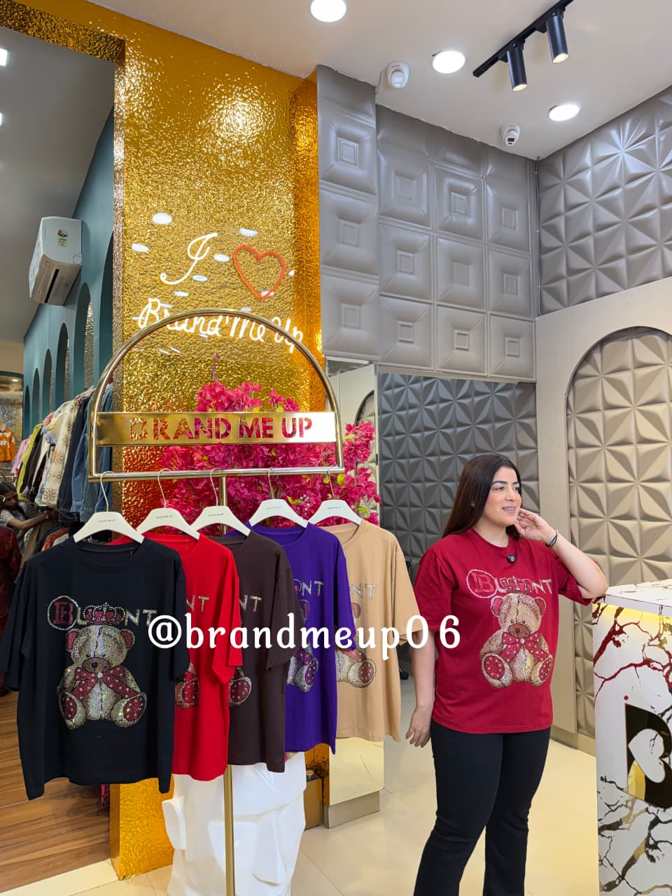 BLUNT’ RHINESTONE T-SHIRT (TEE-203)