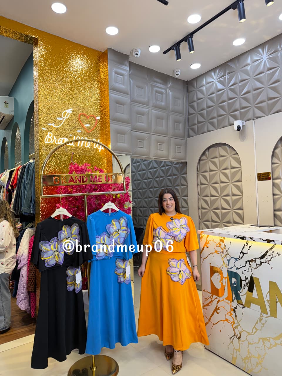 ‘DIMPLE’ 2PCS SKIRT SET  (CODE- 66188) (PRM-1000)