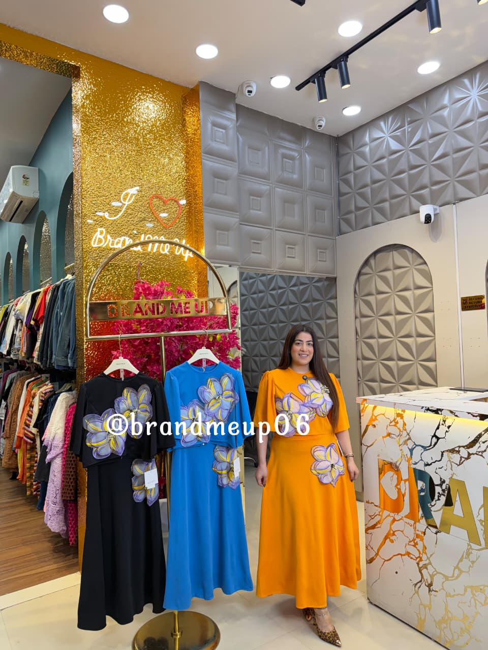 ‘DIMPLE’ 2PCS SKIRT SET  (CODE- 66188) (PRM-1000)