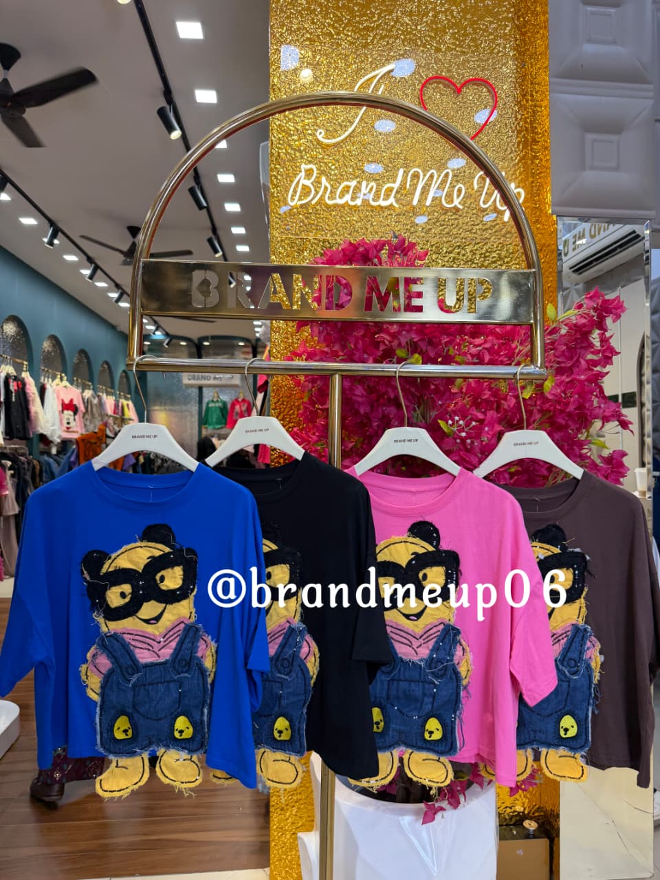 CUTE CROP PATCH TISHIRT (TEE-213) (CODE-809)