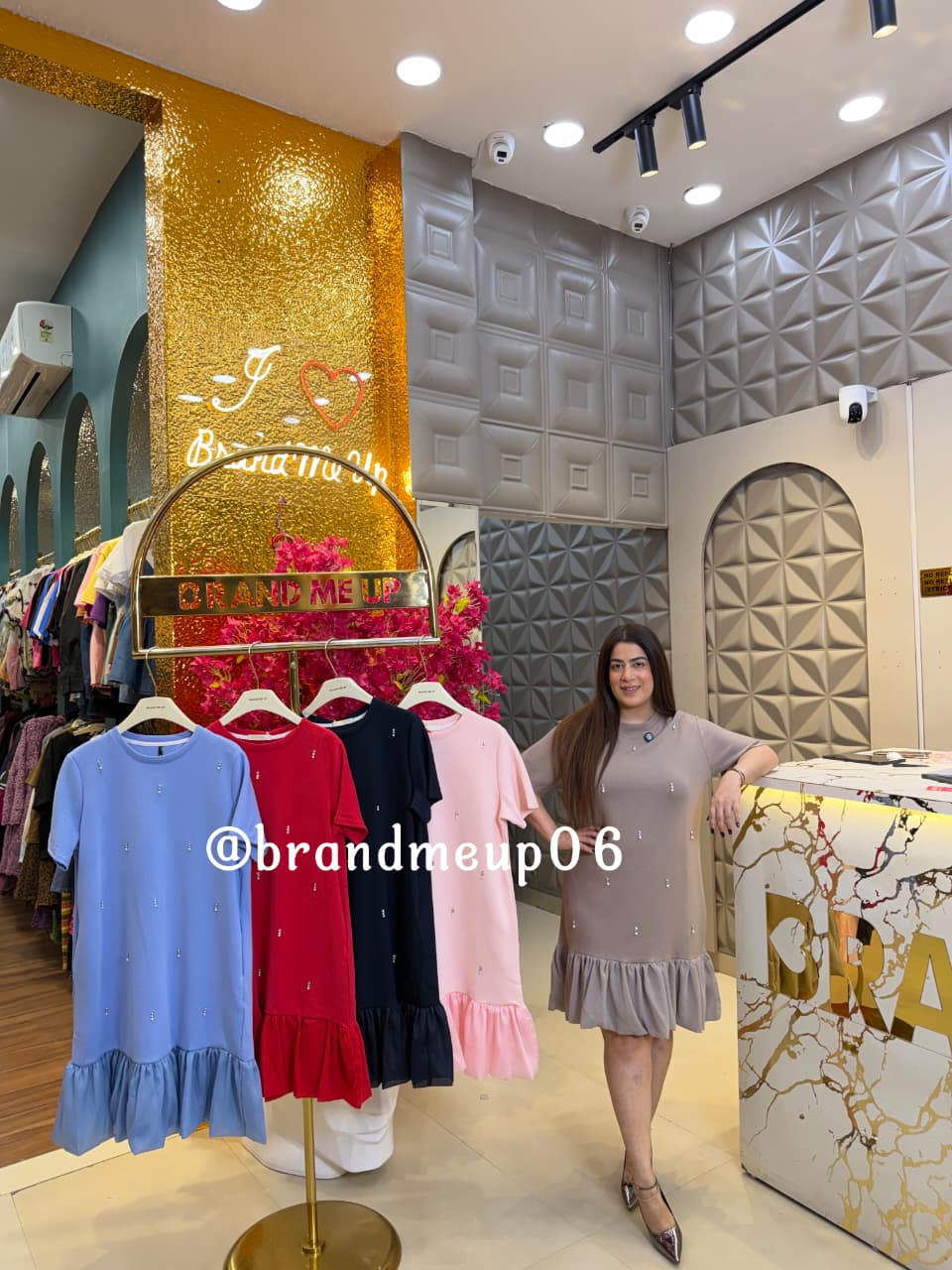 ‘MYRA’ CUTE FRILL DRESS WITH POCKET (CODE-5512) (SKU-02)