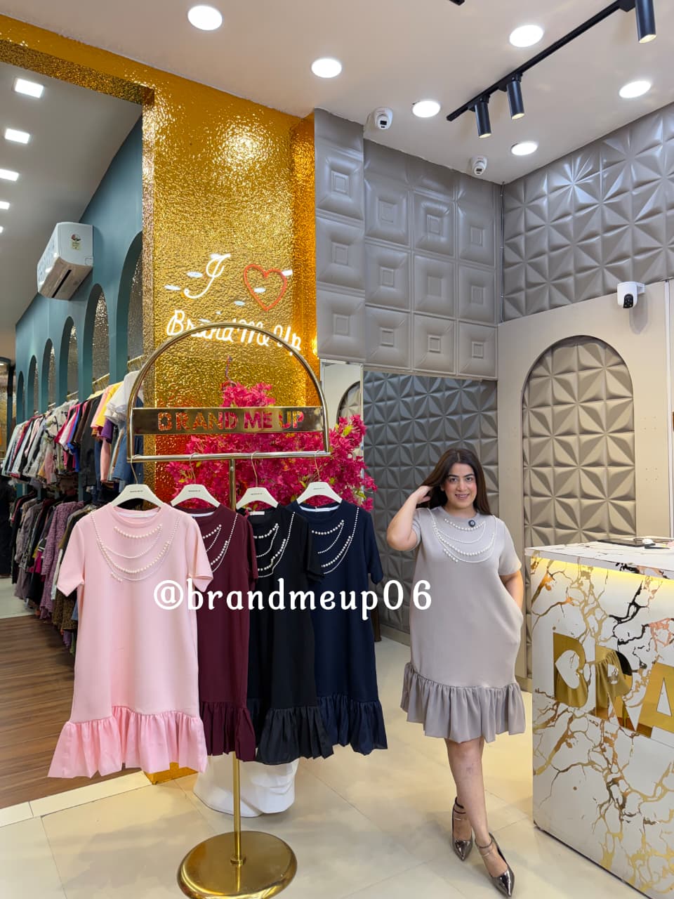 ‘SOVA’ CUTE FRILL DRESS WITH POCKET  (SKU-03) (CODE-2602)