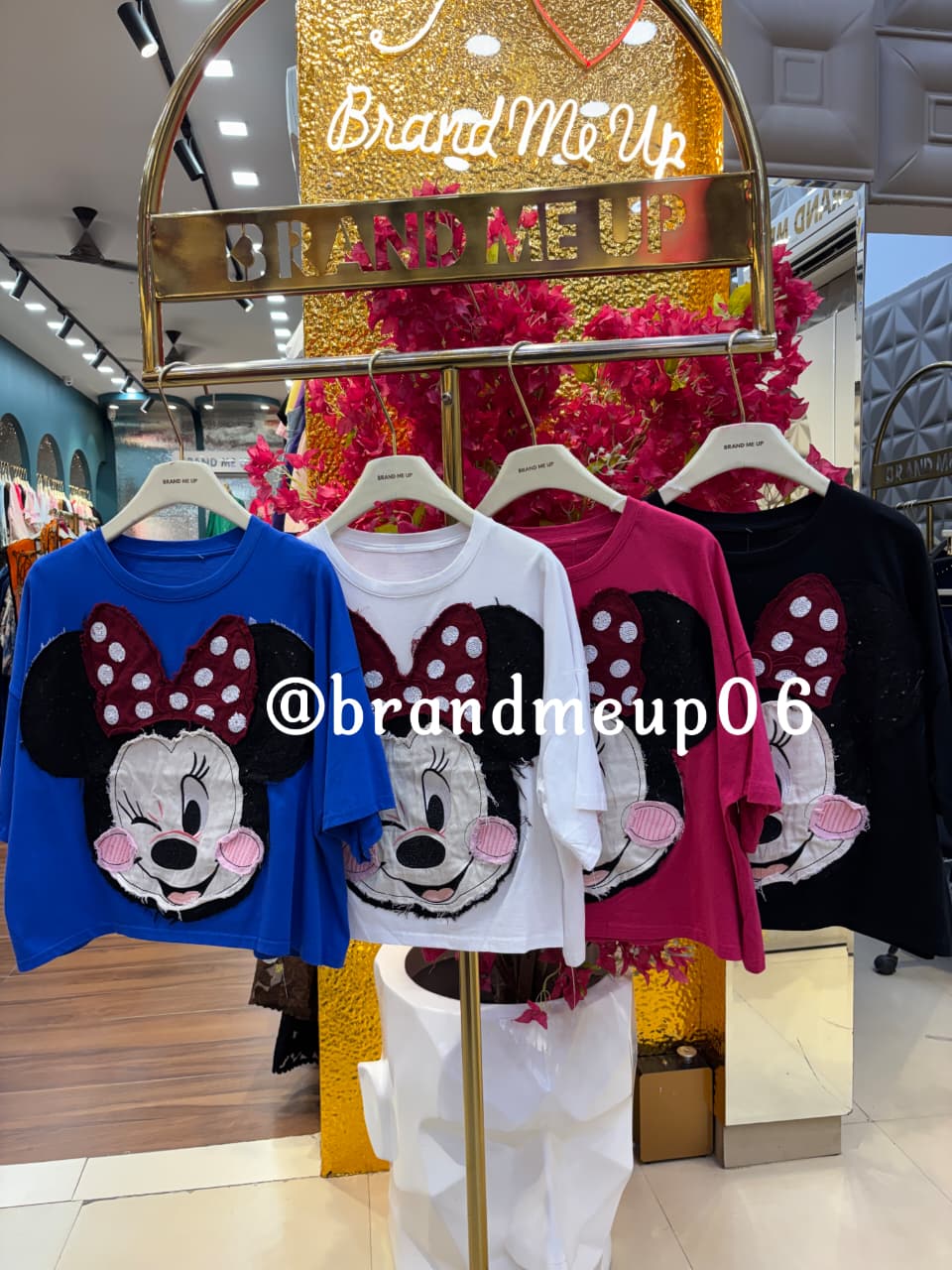 CUTE CROP PATCH TISHIRT (TEE-218) (CODE-803)