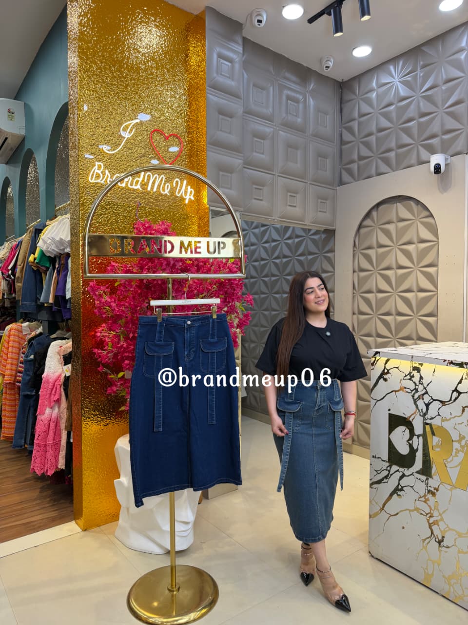 DENIM DESIGNER SKIRT (SKU-19)
