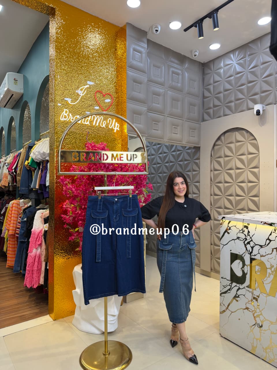 DENIM DESIGNER SKIRT (SKU-19)