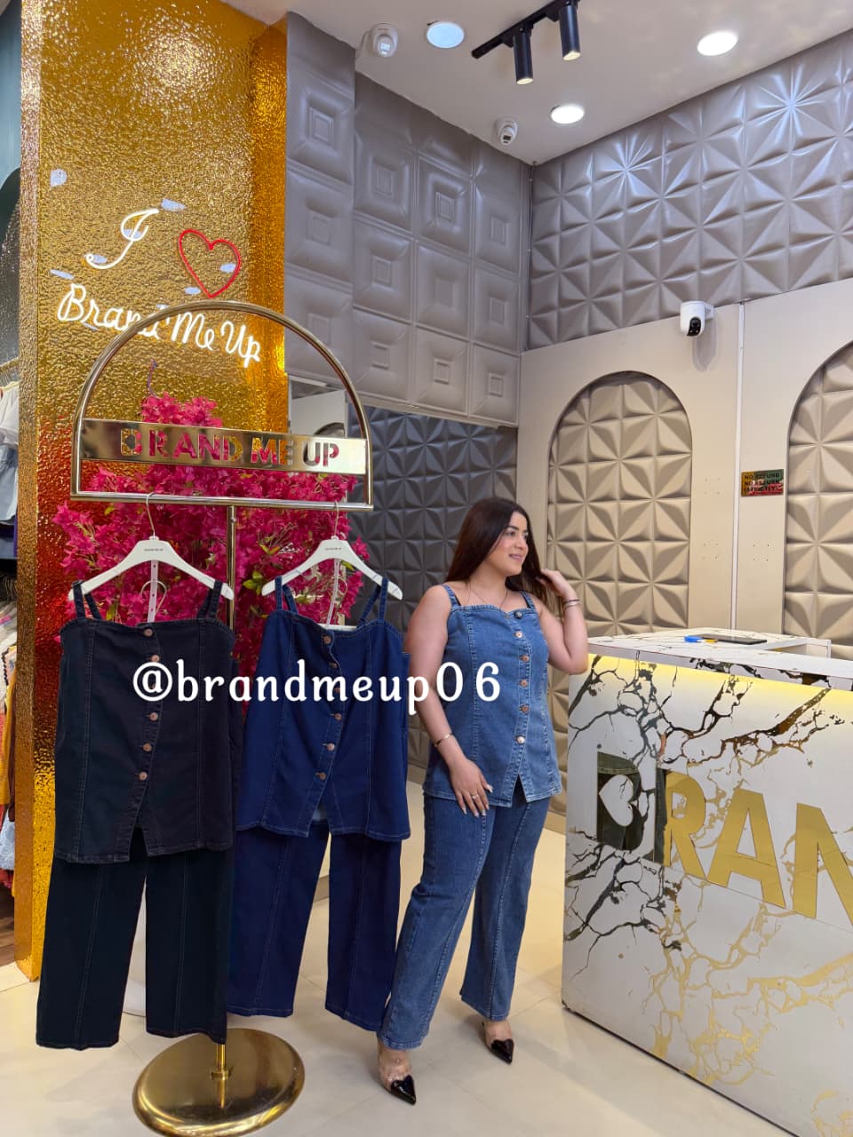 ‘DREAMLINE’ 2PCS DENIM CORD (SKU-30) (CODE-15066)