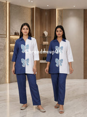 'DOUBLE BOW' 2PCS CORD SET (SKU-93)
