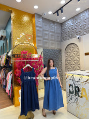 ‘JELLYBEAN’ DENIM DRESS (SKU-95)
